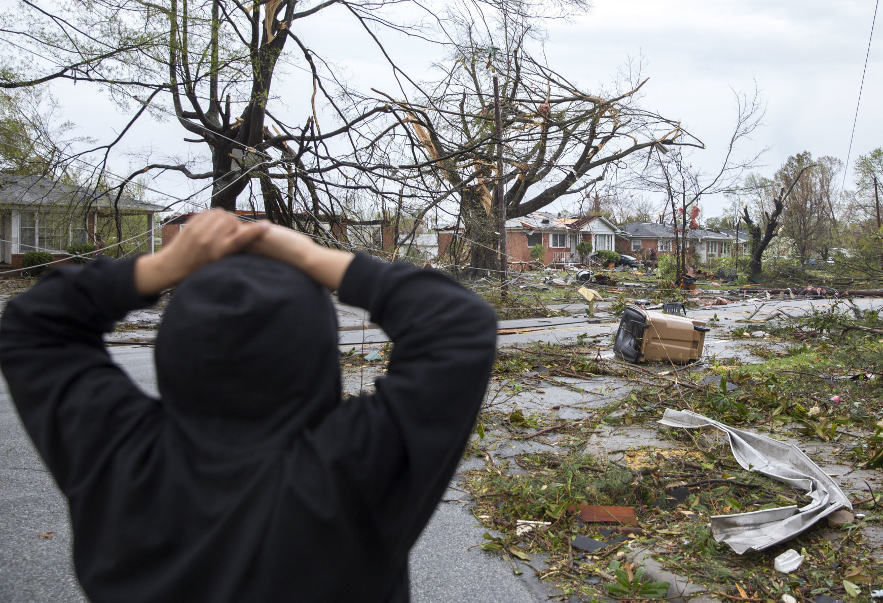 Tornado aftermath